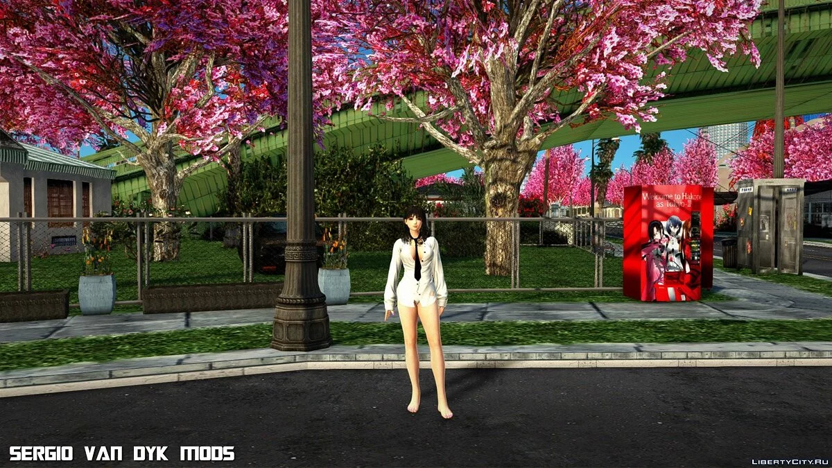 Naotora Ii en robe chemise / GTA San Andreas