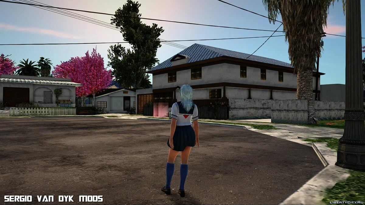 Patty en uniforme de marin blanc de Dead or Alive Xtreme Venus Vacation / GTA San Andreas