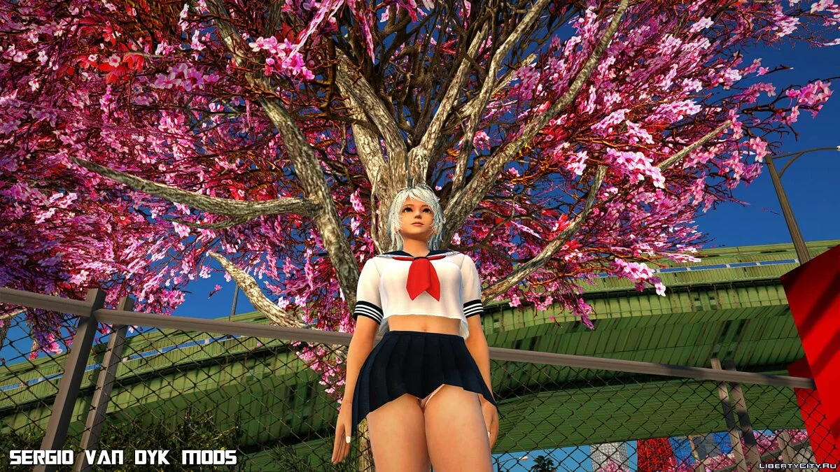 Patty en uniforme de marin blanc de Dead or Alive Xtreme Venus Vacation / GTA San Andreas
