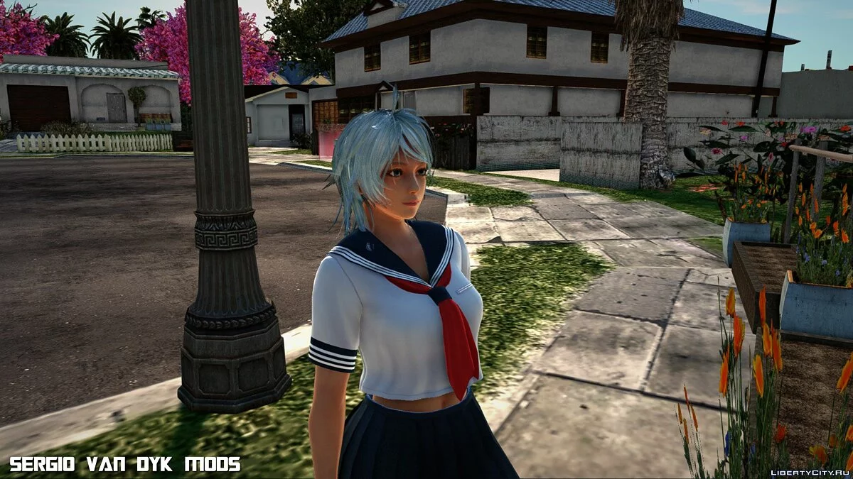 Patty en uniforme de marin blanc de Dead or Alive Xtreme Venus Vacation / GTA San Andreas