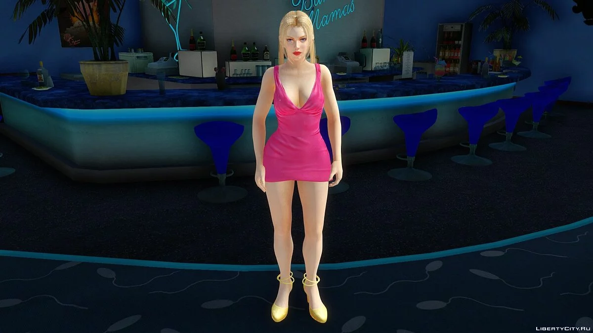 Rachel em vestido / GTA San Andreas
