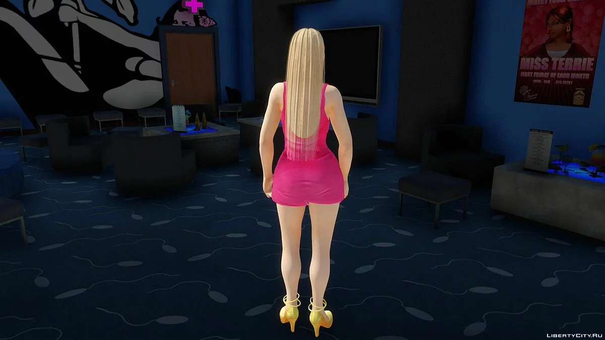 Rachel em vestido / GTA San Andreas