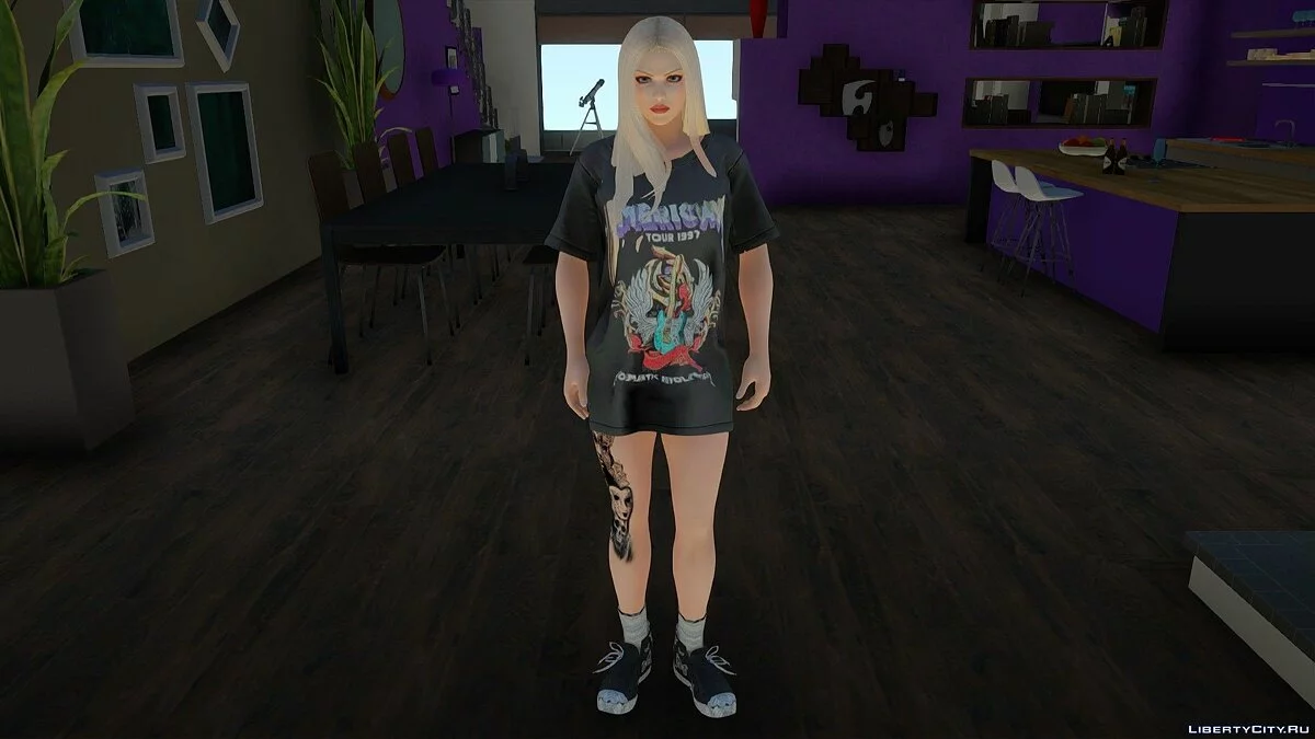 Rachel em roupa casual v11 / GTA San Andreas