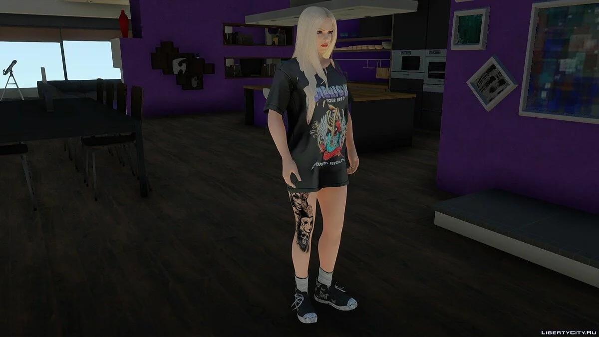 Rachel em roupa casual v11 / GTA San Andreas