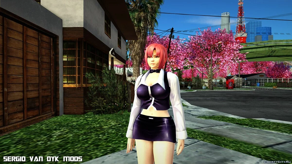 Tachibana de Rio Rollins de Dead or Alive Paradise / GTA San Andreas