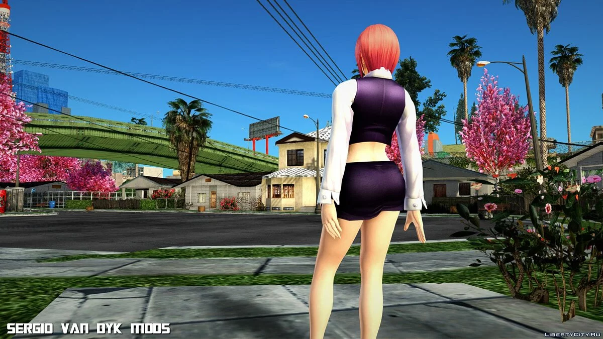 Tachibana de Rio Rollins de Dead or Alive Paradise / GTA San Andreas
