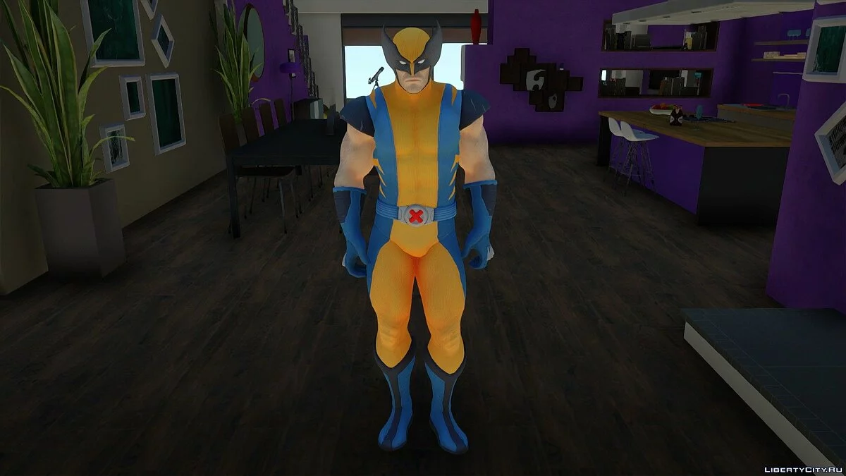 Wolverine de Fortnite / GTA San Andreas