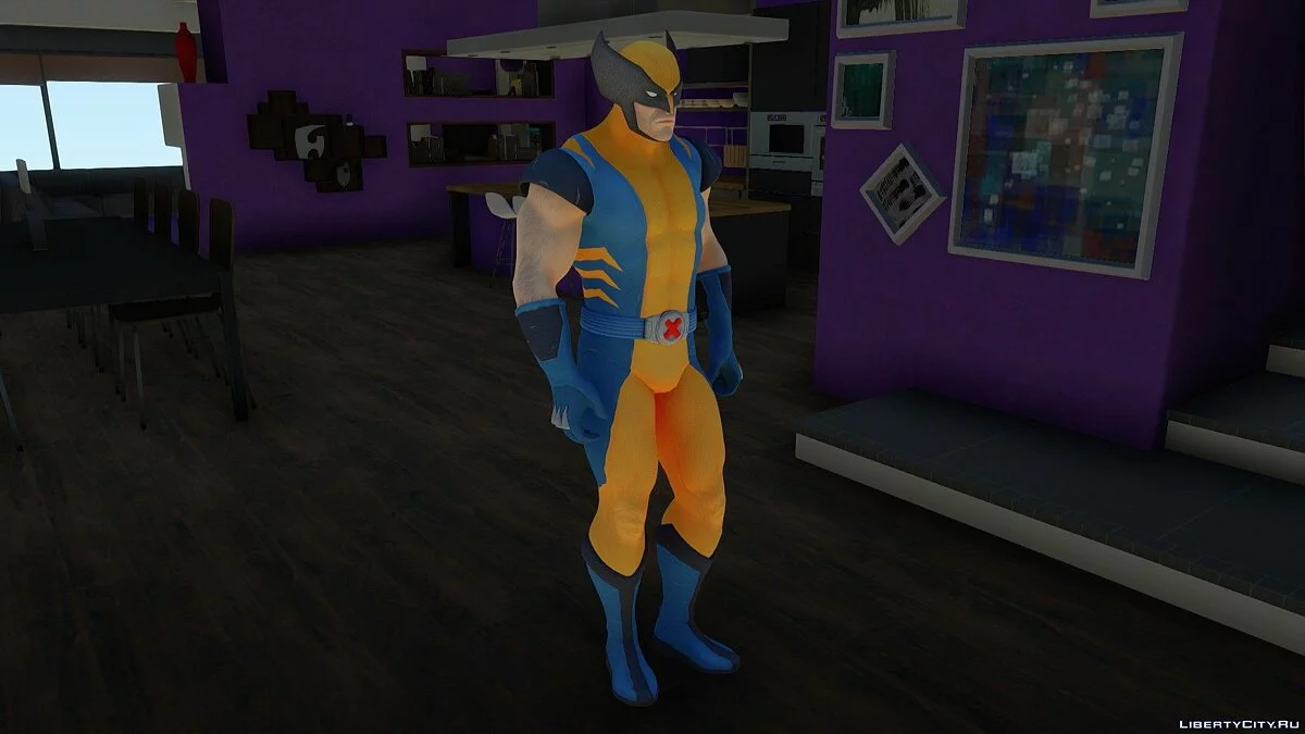 Wolverine de Fortnite / GTA San Andreas
