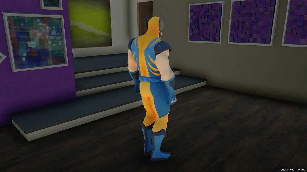 Wolverine de Fortnite / GTA San Andreas