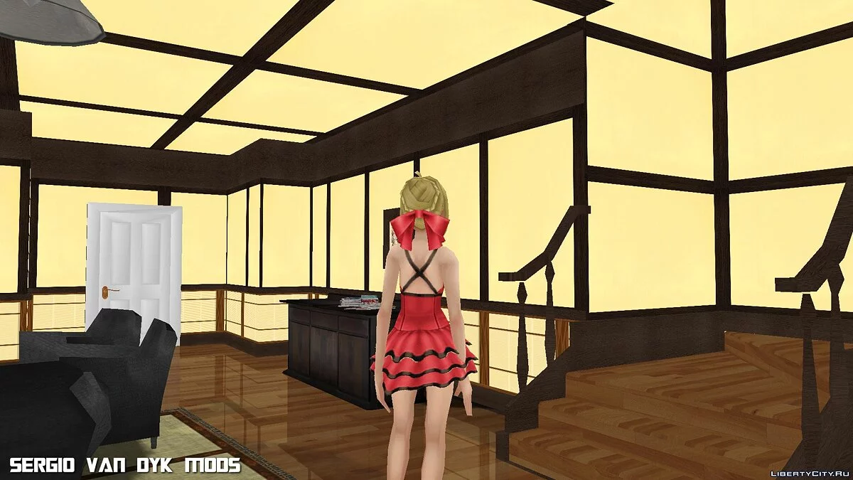 Saber em roupas casuais / GTA San Andreas