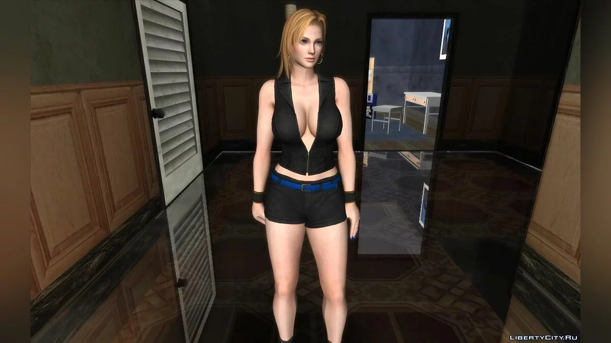 Tina Armstrong aus DOA im Lederanzug / GTA San Andreas