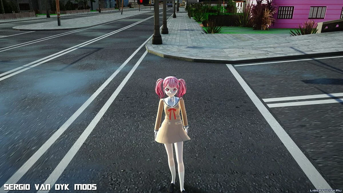 Ая Маруяма з Pastel Palettes / GTA San Andreas