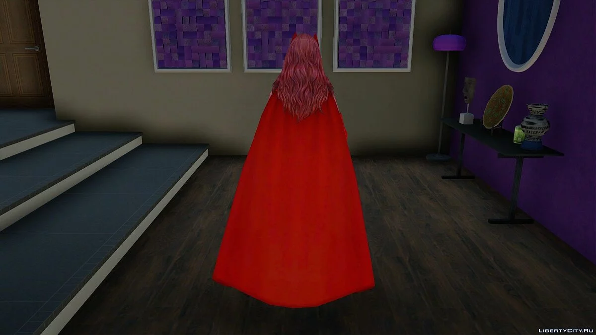 Scarlet Witch from Marvel Future Fight / GTA San Andreas