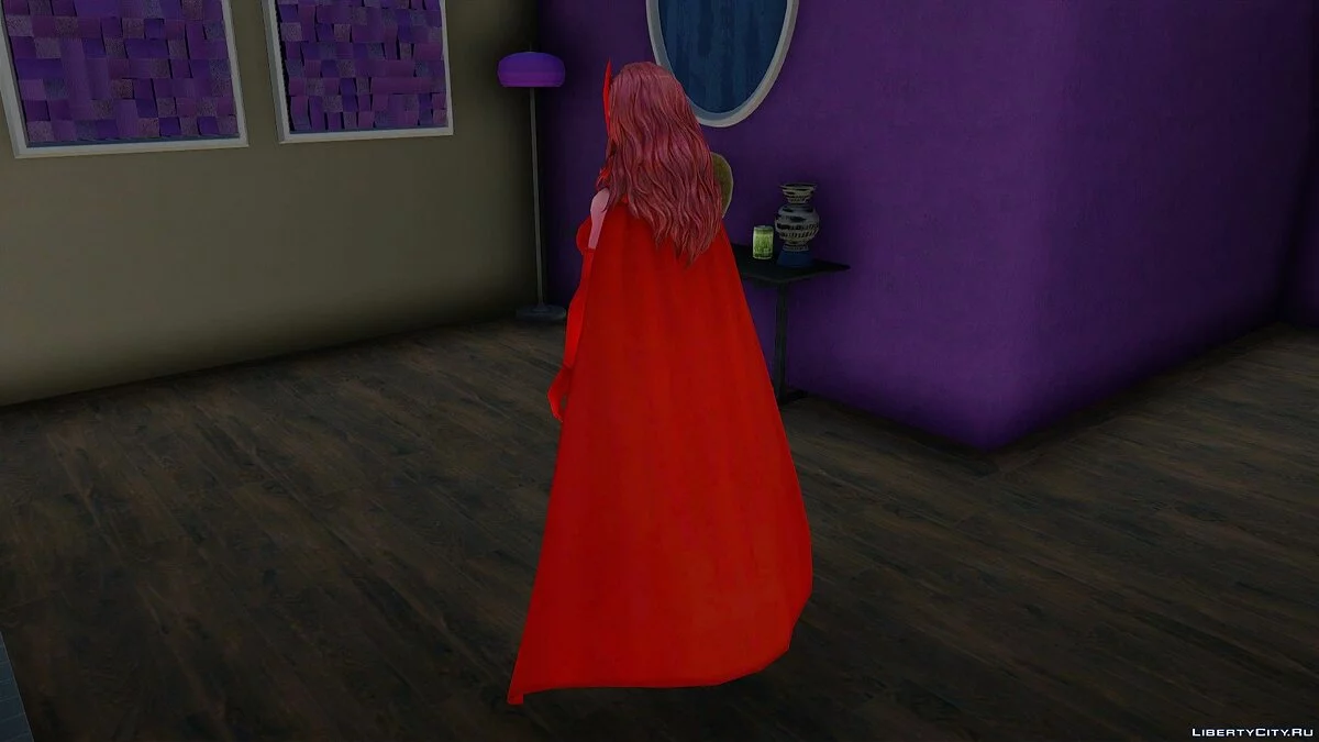 Scarlet Witch from Marvel Future Fight / GTA San Andreas