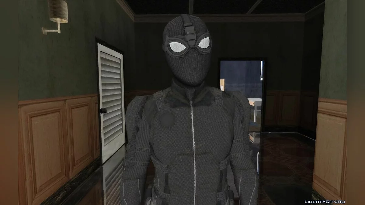 Hombre Araña en traje de sigilo / GTA San Andreas