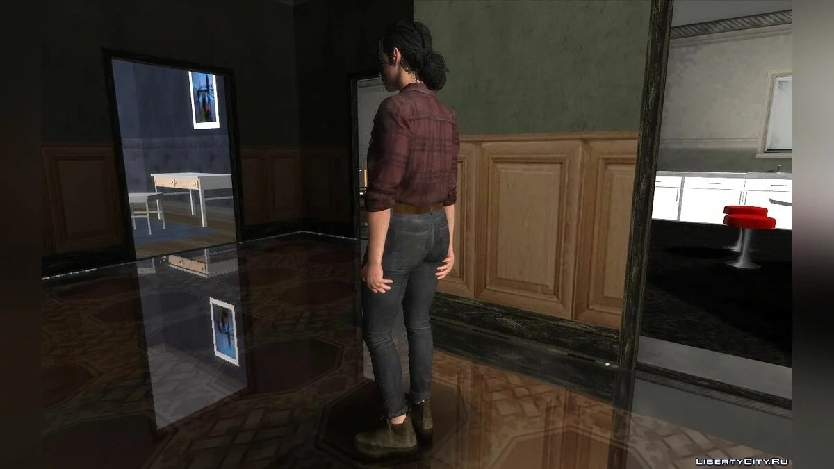 دينا من TLOU 2 / جي تي إيه سان أندرياس
