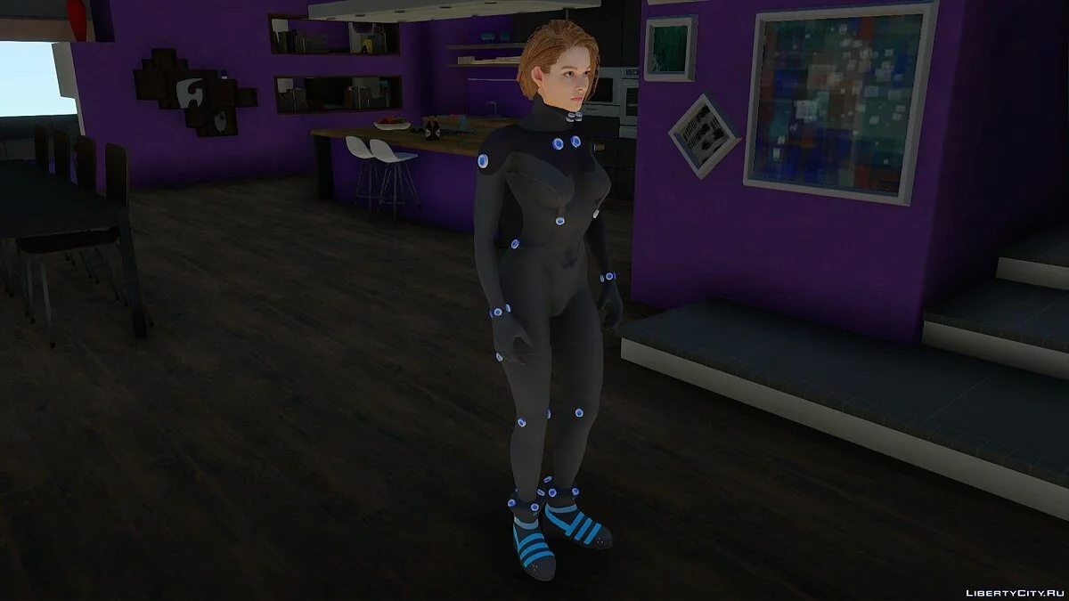 Jill Valentine im Gantz-Kostüm / GTA San Andreas