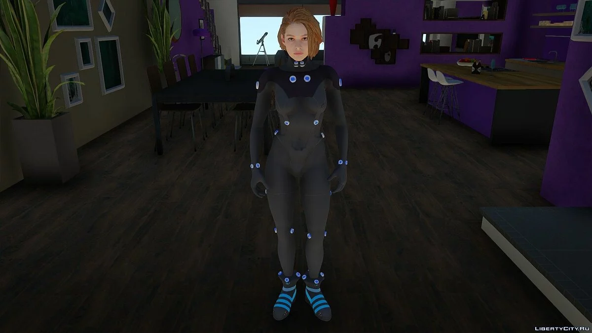 Jill Valentine im Gantz-Kostüm / GTA San Andreas