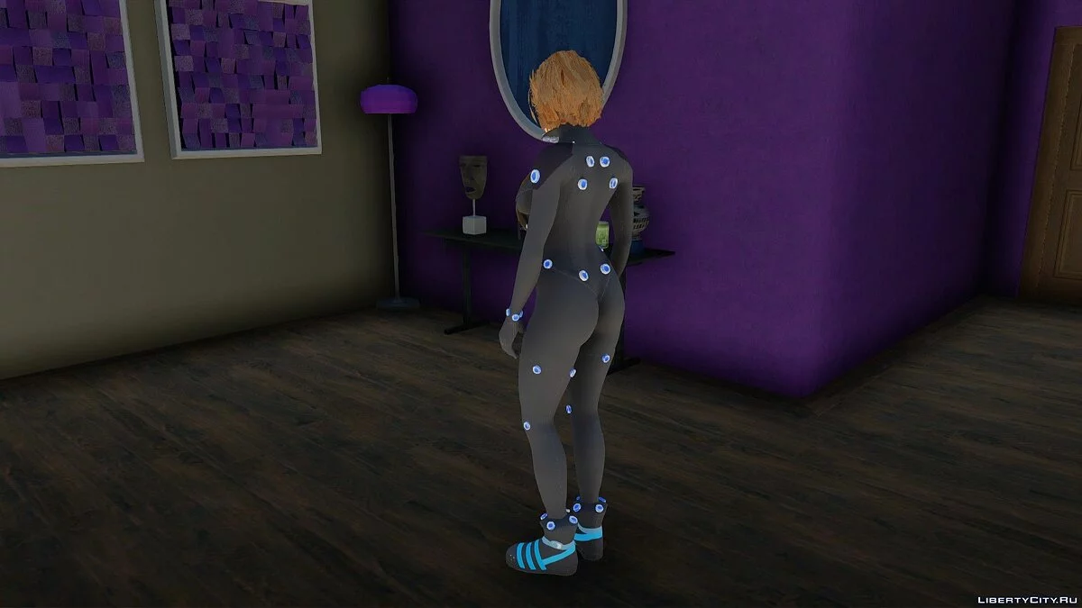 Jill Valentine im Gantz-Kostüm / GTA San Andreas
