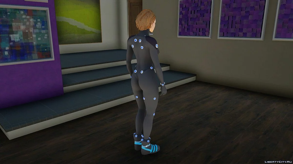 Jill Valentine im Gantz-Kostüm / GTA San Andreas
