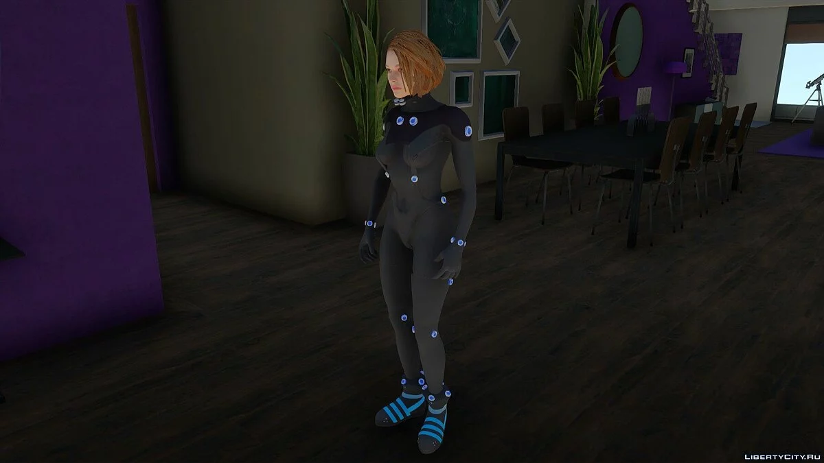 Jill Valentine im Gantz-Kostüm / GTA San Andreas
