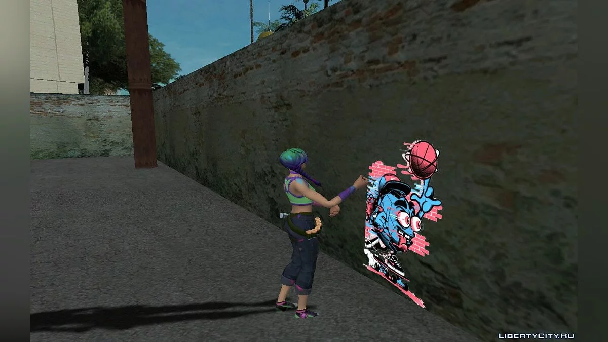 Fortnite Splatterella / GTA San Andreas