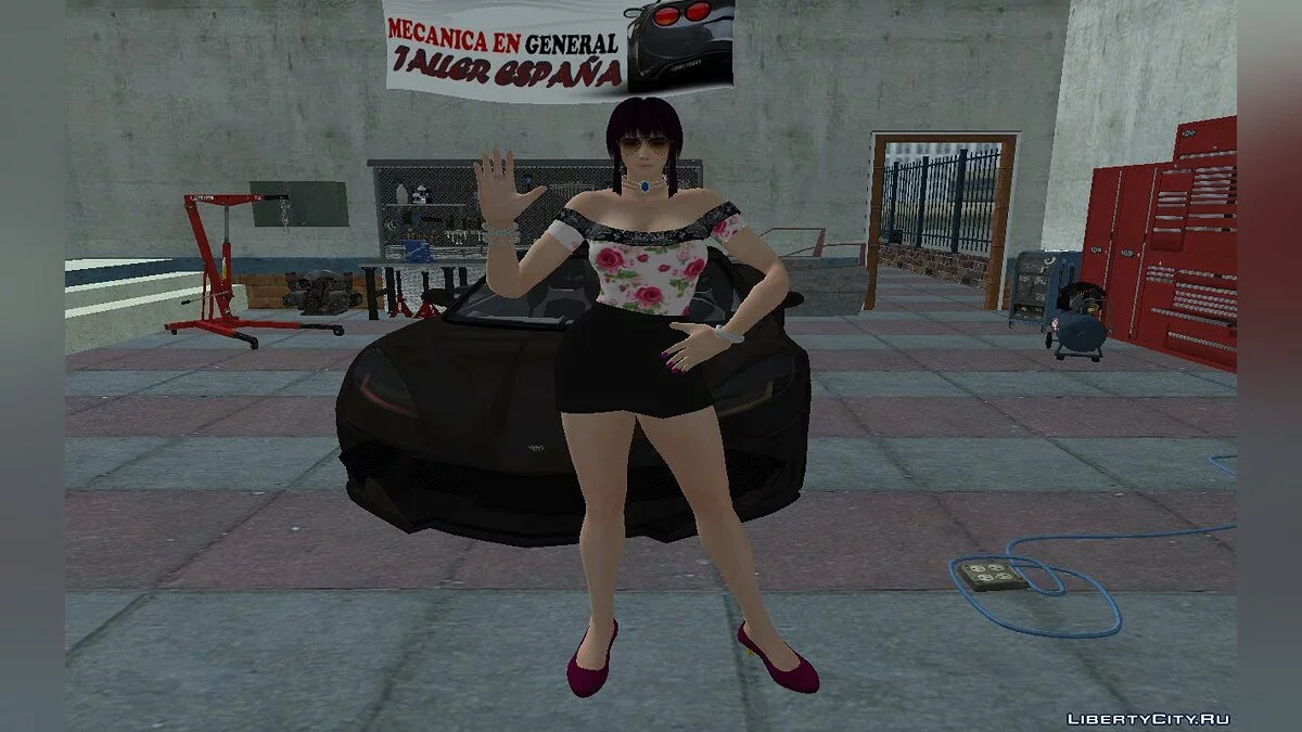 高校DxD姬岛朱乃马卡龙模组 / GTA San Andreas