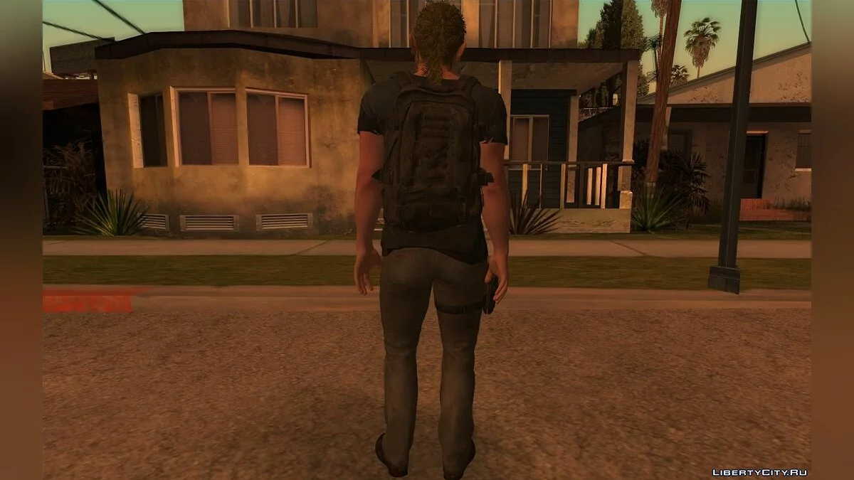 TLOU 2 中的艾比 / GTA San Andreas
