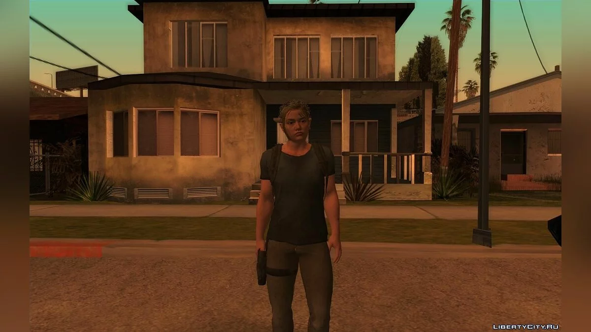 TLOU 2 中的艾比 / GTA San Andreas