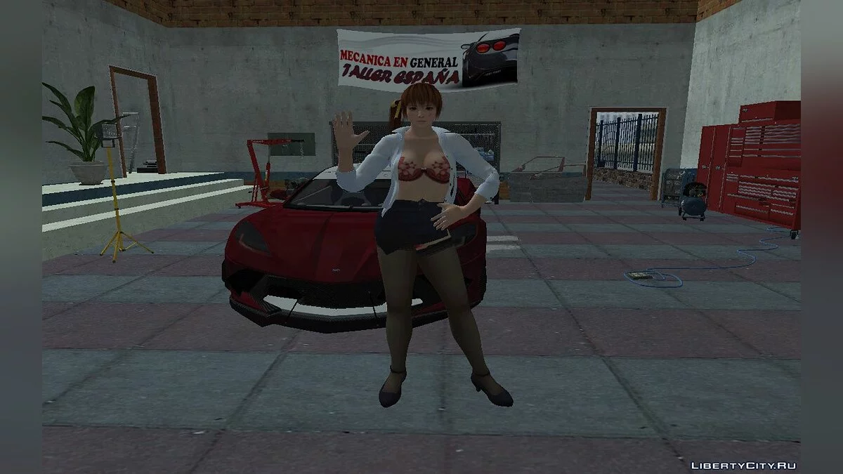 Касуми из DOAXVV (Секретный класс) / GTA San Andreas