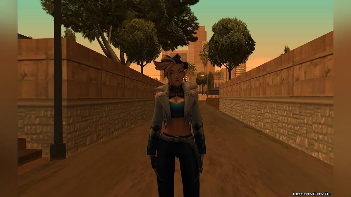 K/DA ALL OUT Акали / GTA San Andreas