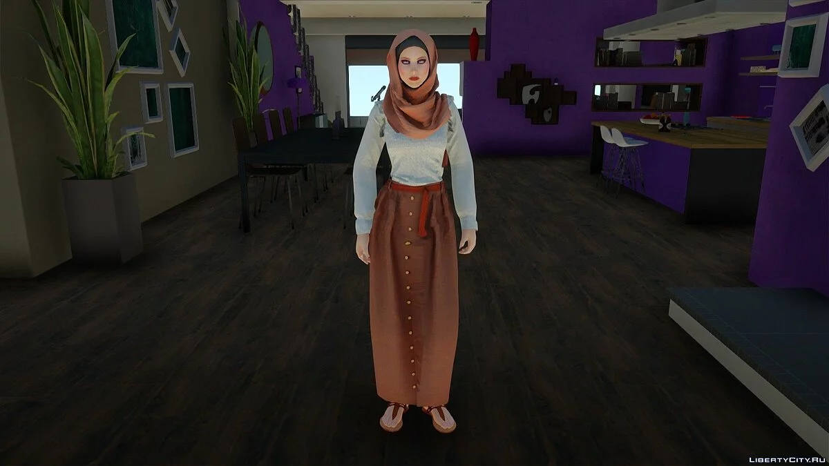 Хелена Дуглас у повсякденному одязі v36 / GTA San Andreas
