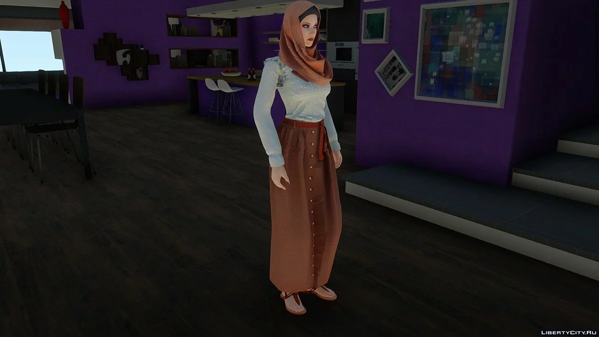 Хелена Дуглас у повсякденному одязі v36 / GTA San Andreas
