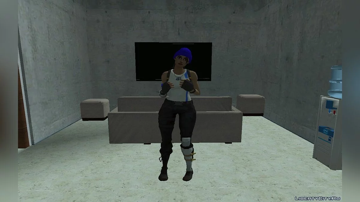 Fortnite Blue Team Leader / GTA San Andreas