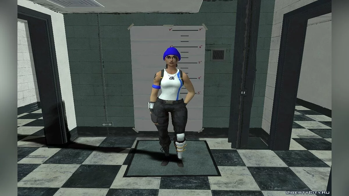Fortnite Blue Team Leader / GTA San Andreas