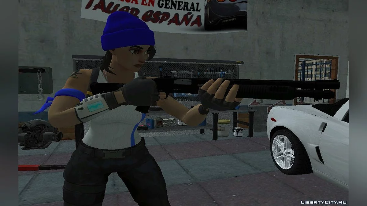 Fortnite Blue Team Leader / GTA San Andreas