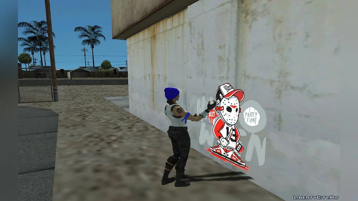 Fortnite Blue Team Leader / GTA San Andreas