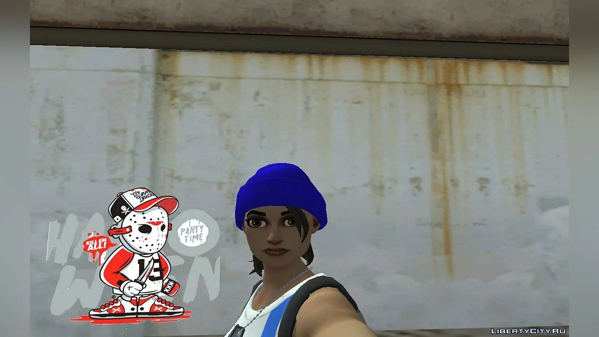 Fortnite Blue Team Leader / GTA San Andreas