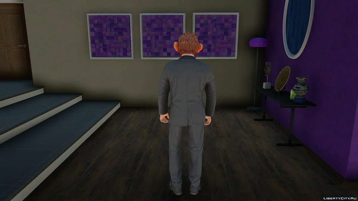 Michael en smoking de GTA 5 / GTA San Andreas