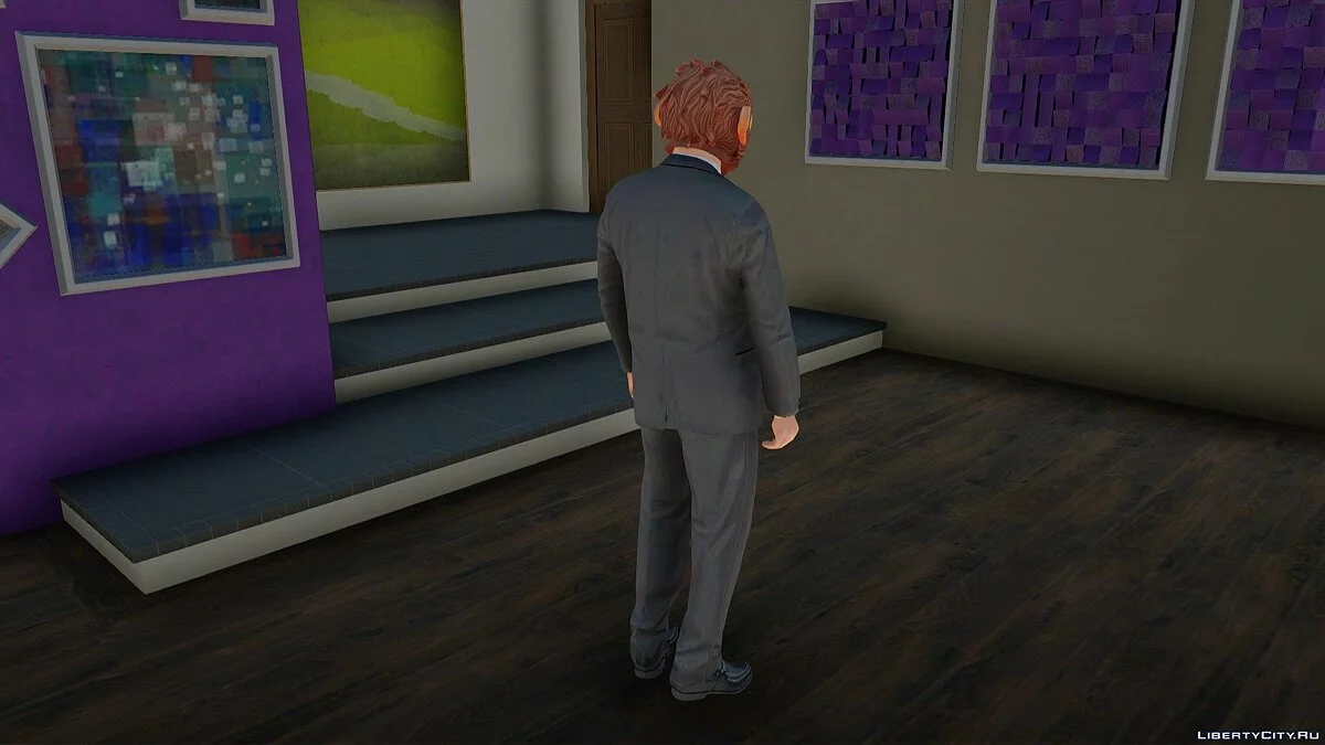 Michael en smoking de GTA 5 / GTA San Andreas