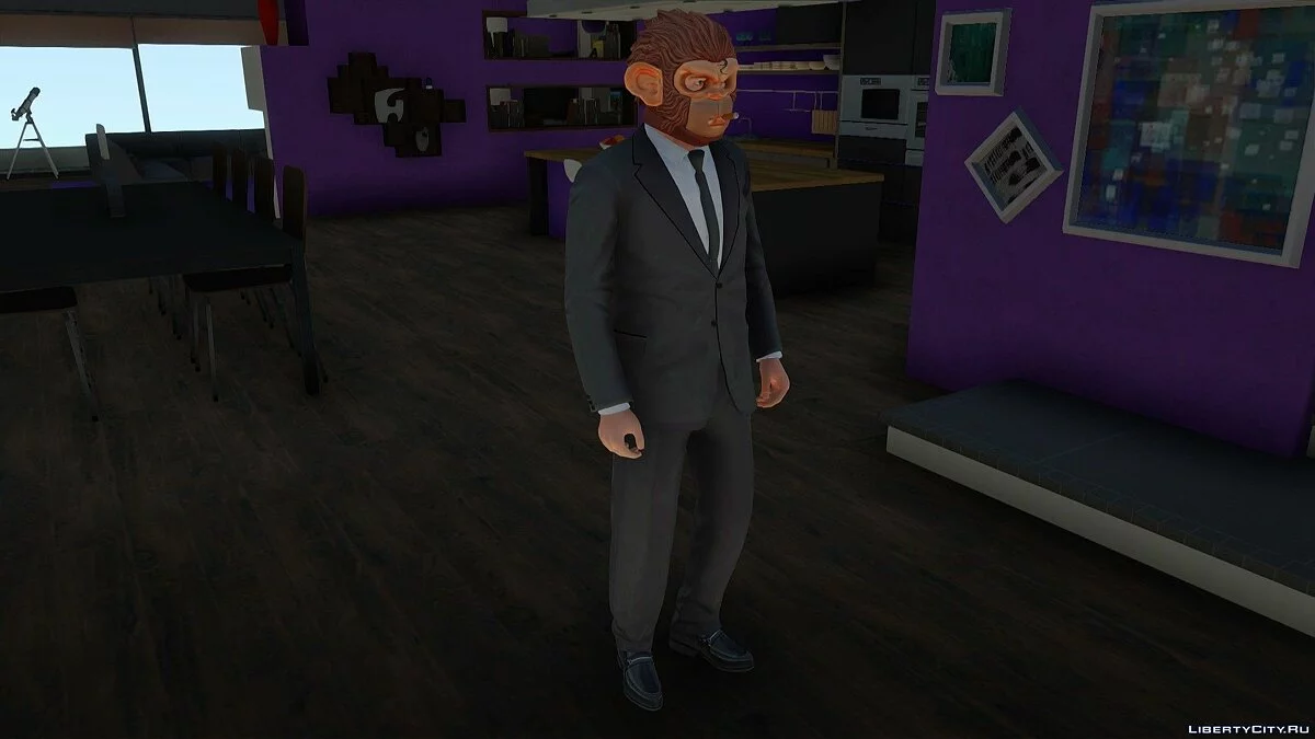 Michael en smoking de GTA 5 / GTA San Andreas