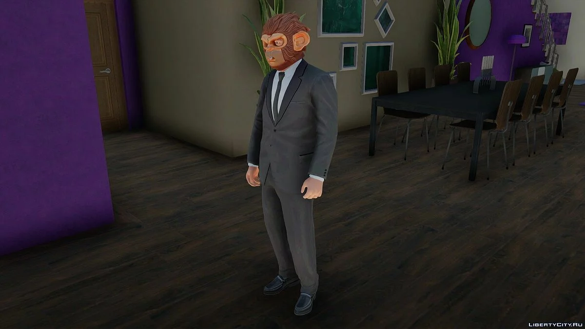 Michael en smoking de GTA 5 / GTA San Andreas