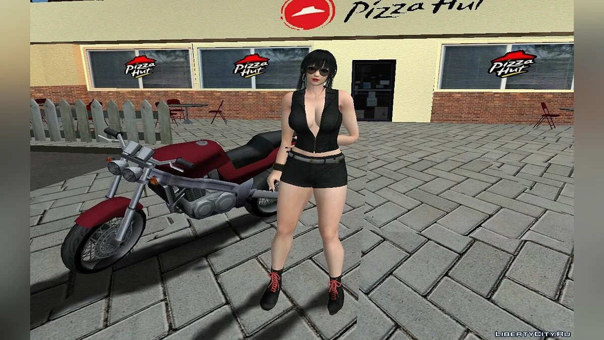 短款皮衣的朝木美沙 / GTA San Andreas