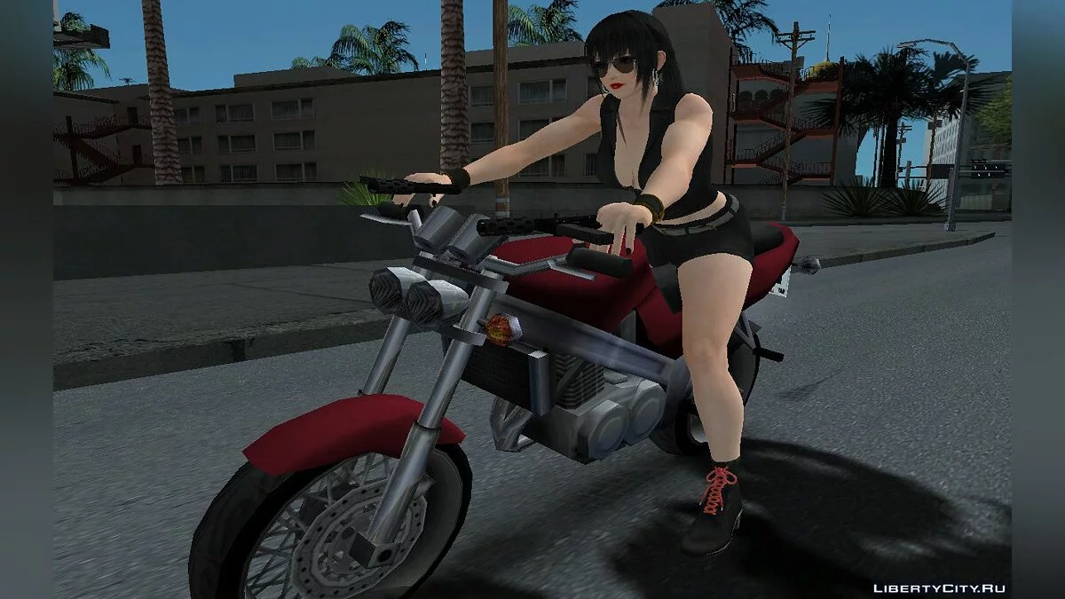 短款皮衣的朝木美沙 / GTA San Andreas