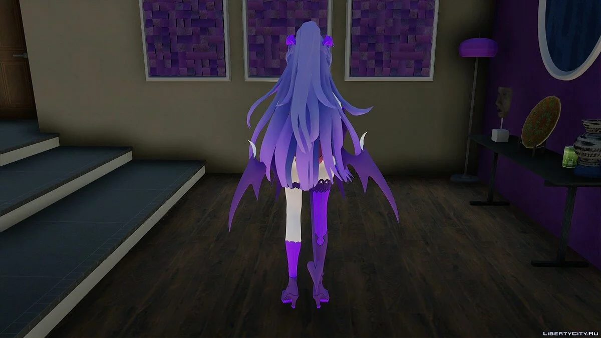 Мей Демон з Honkai Impact / GTA San Andreas