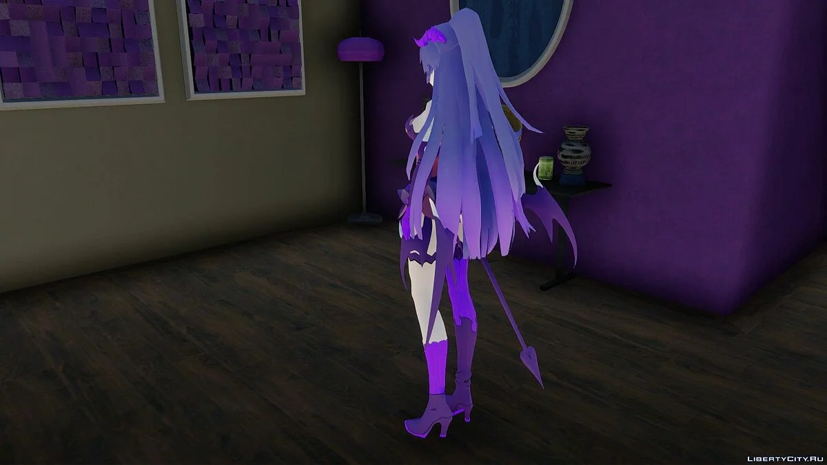 Мей Демон з Honkai Impact / GTA San Andreas