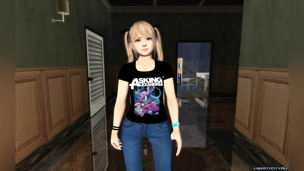Mary Rose dari Dead or Alive 5: Last Round / GTA San Andreas