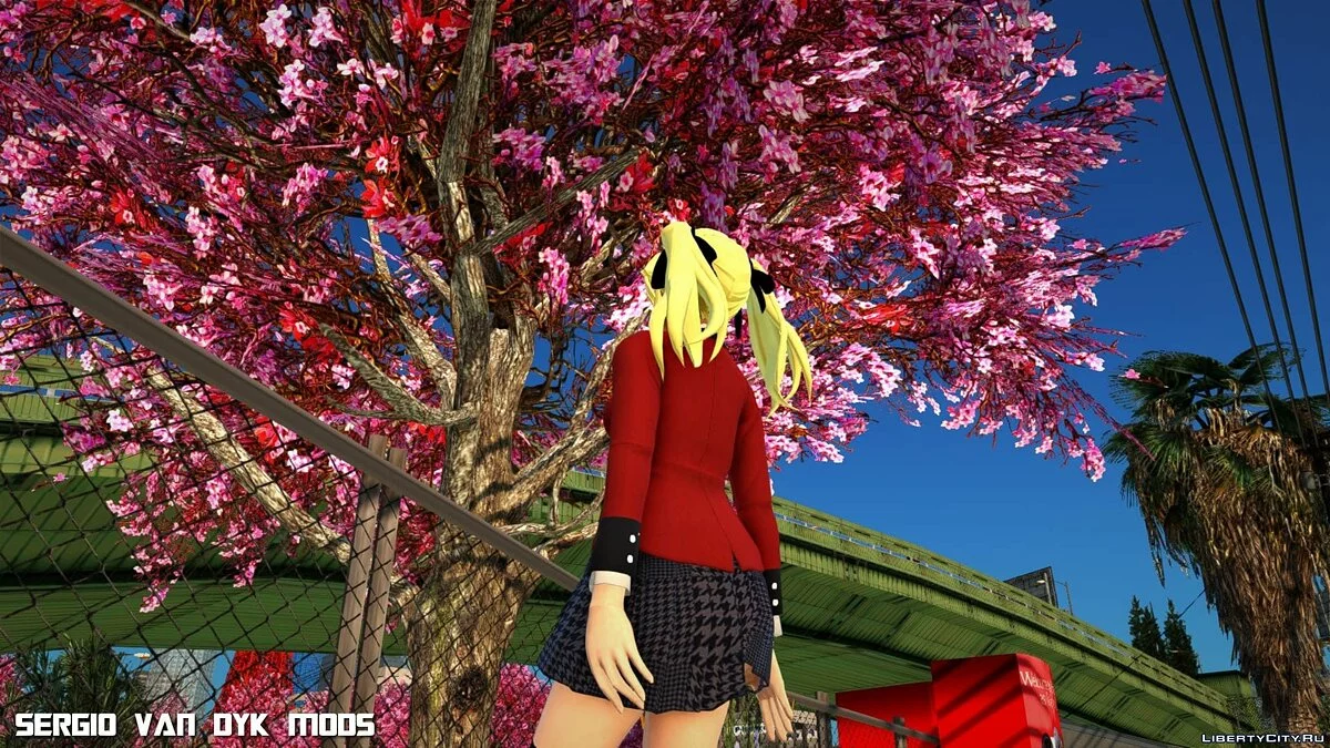 ماري روز بزي ماري ساوتومي من Kakegurui / جي تي إيه سان أندرياس