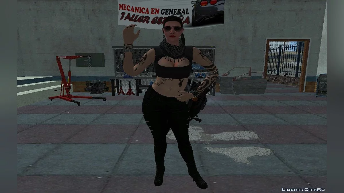Molly Schultz dari GTA 5 Gangster V4 / GTA San Andreas