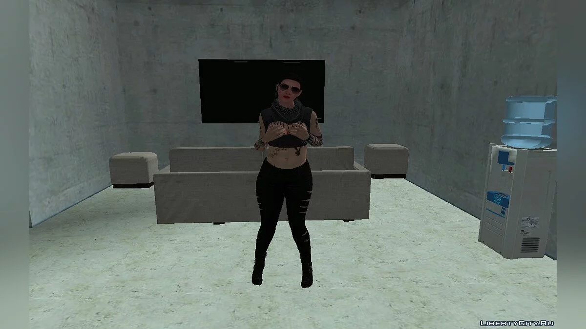 Molly Schultz dari GTA 5 Gangster V4 / GTA San Andreas